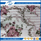 Anti - Slip Sofa Patterned Velvet Upholstery Fabric 28S/32S Density