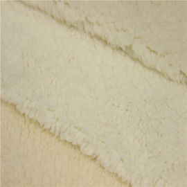 New fashion super soft sherpa fleece Lamb fur fabric / polyester knitted fleece fabric lining cloth