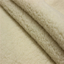 New fashion super soft sherpa fleece Lamb fur fabric / polyester knitted fleece fabric lining cloth