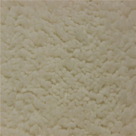 Polyester Grey Faux Sherpa Fleece Fabric 220gsm  For Blankets