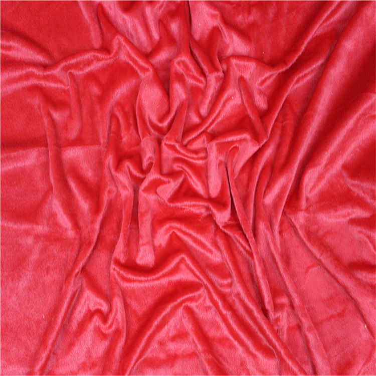 aloba fabric 180gsm 100% polyester mirco velboa fabric high quality fabrics